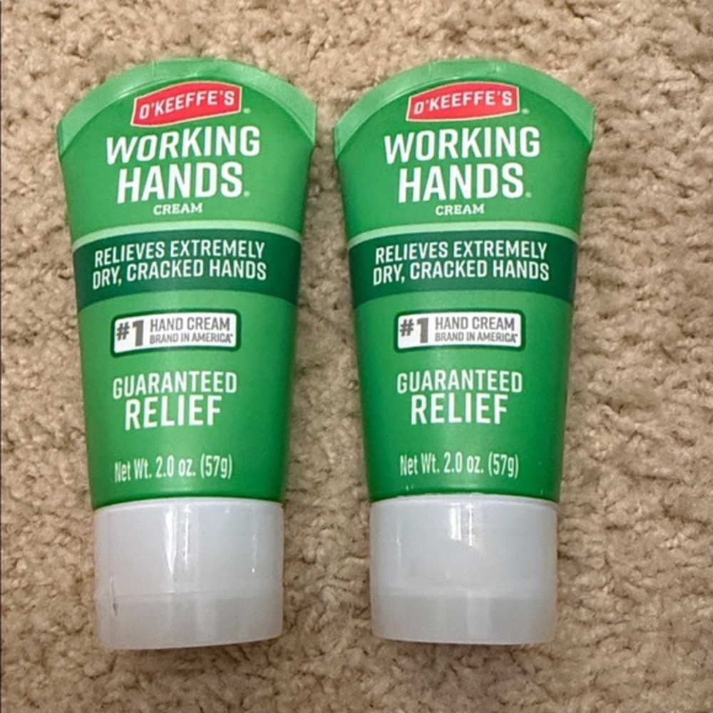 2 O’Keeffe’s Working Hands Hand Cream 2 ounce each
